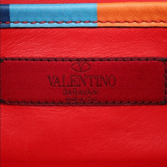 VALENTINO Bag Multicolor 1973 Authentic - Picture 10 of 11